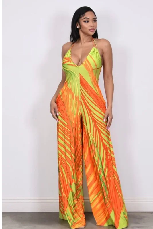 Sophisticated Streetwear Sandy has her back out jumpsuit