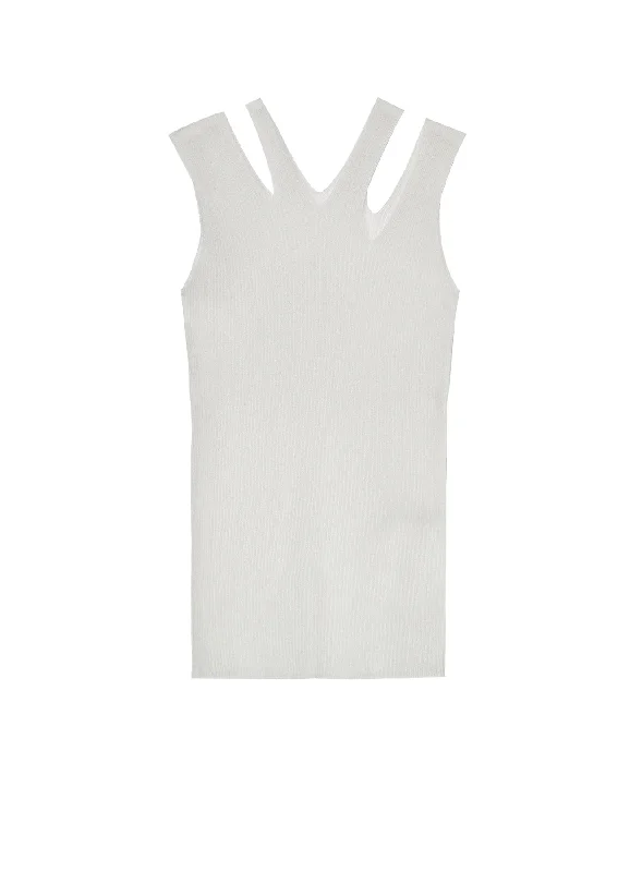 12G 3*3 RIB collections SLEEVELESS TOP A