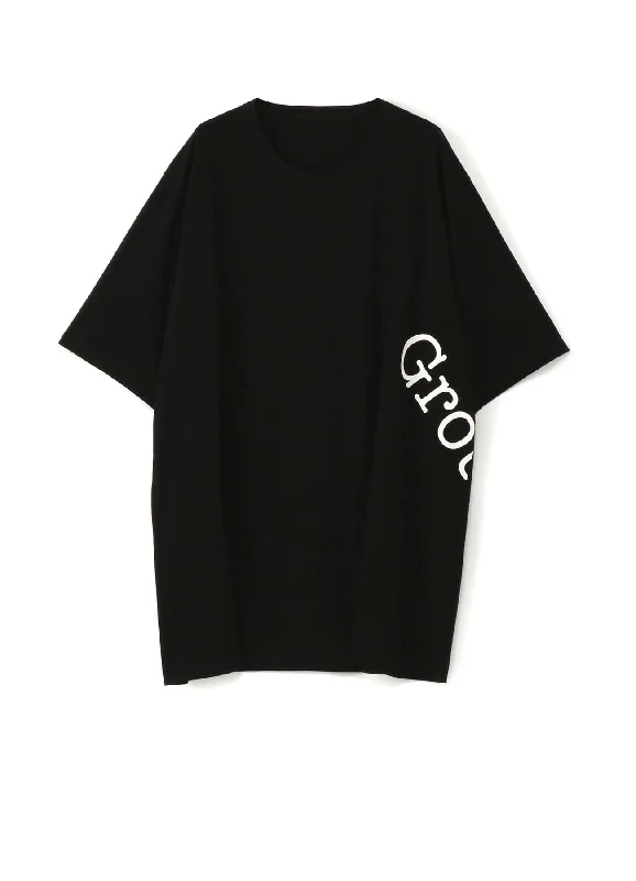 30/- COTTON JERSEY GROUND Y LOGO JUMBO T-SHIRT