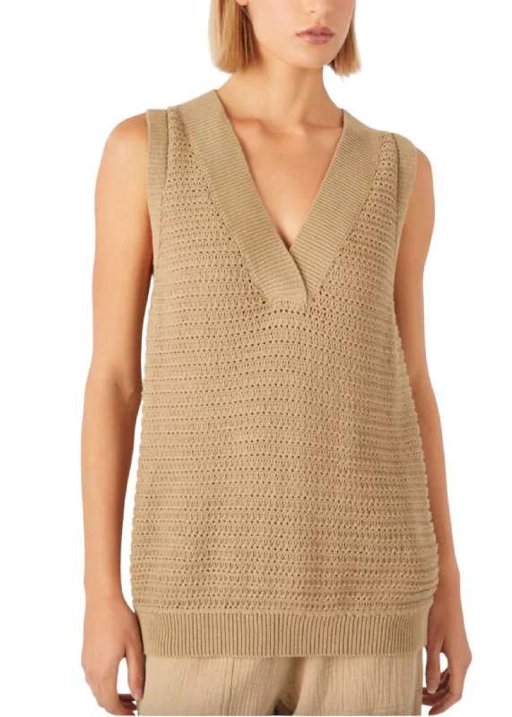 Jerrie Sweater In Khaki