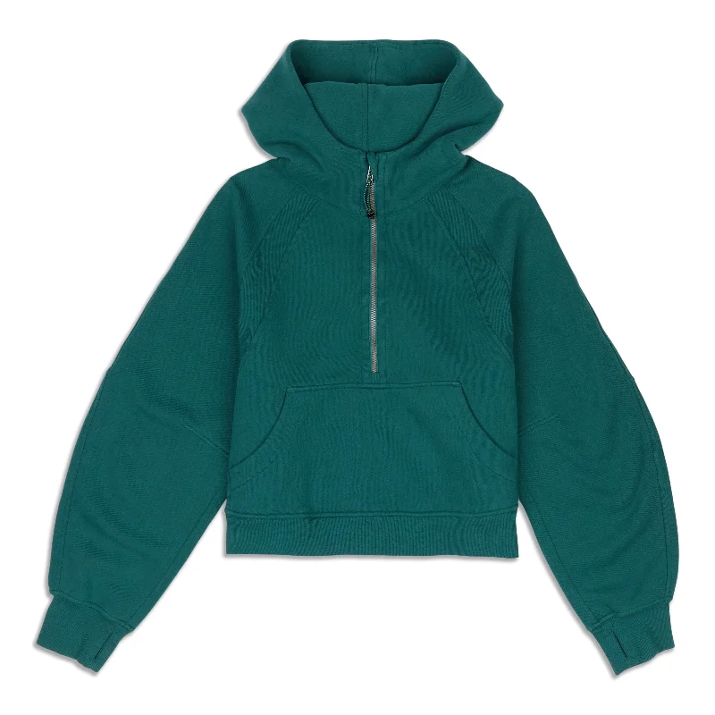 Scuba Oversized Half-Zip Hoodie