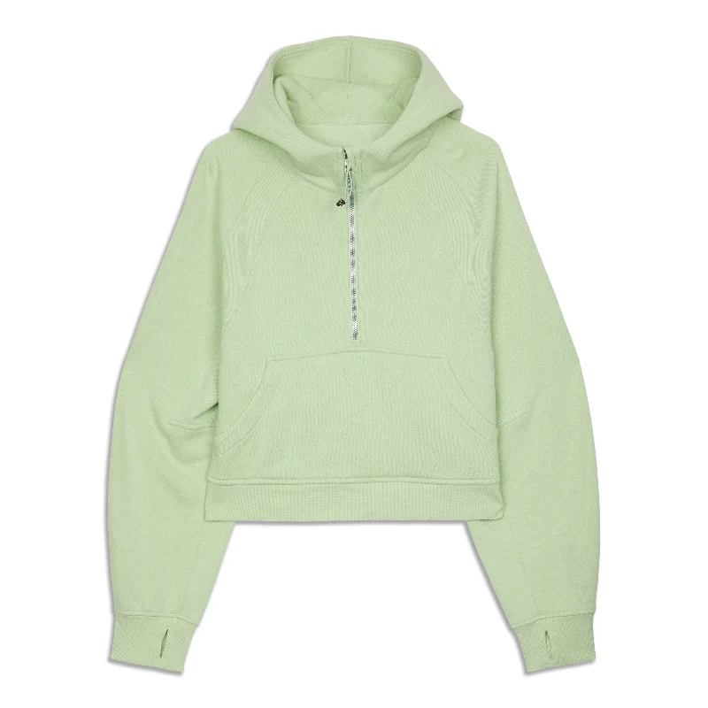 Scuba Oversized Half-Zip Hoodie