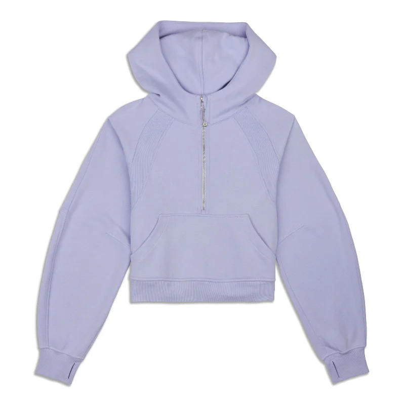 Scuba Oversized Half-Zip Hoodie - Resale