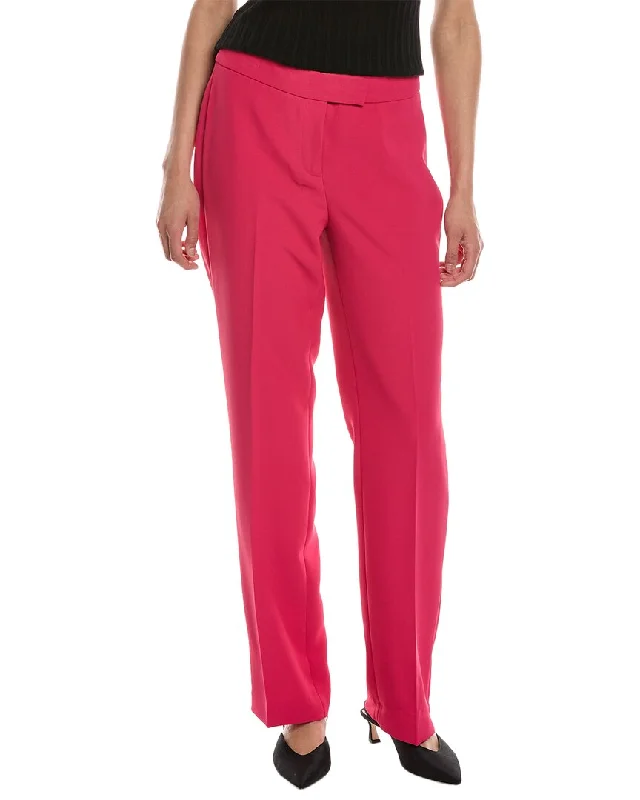 Anne Klein Fly Front Extend Tab Ankle Pant