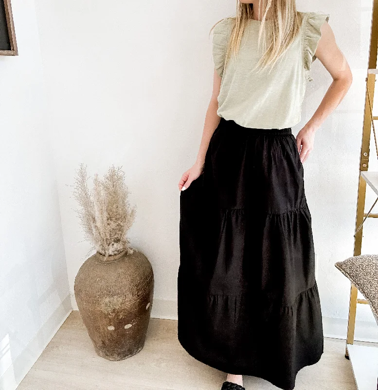 Tailored Chic Playful Style Macy Maxi