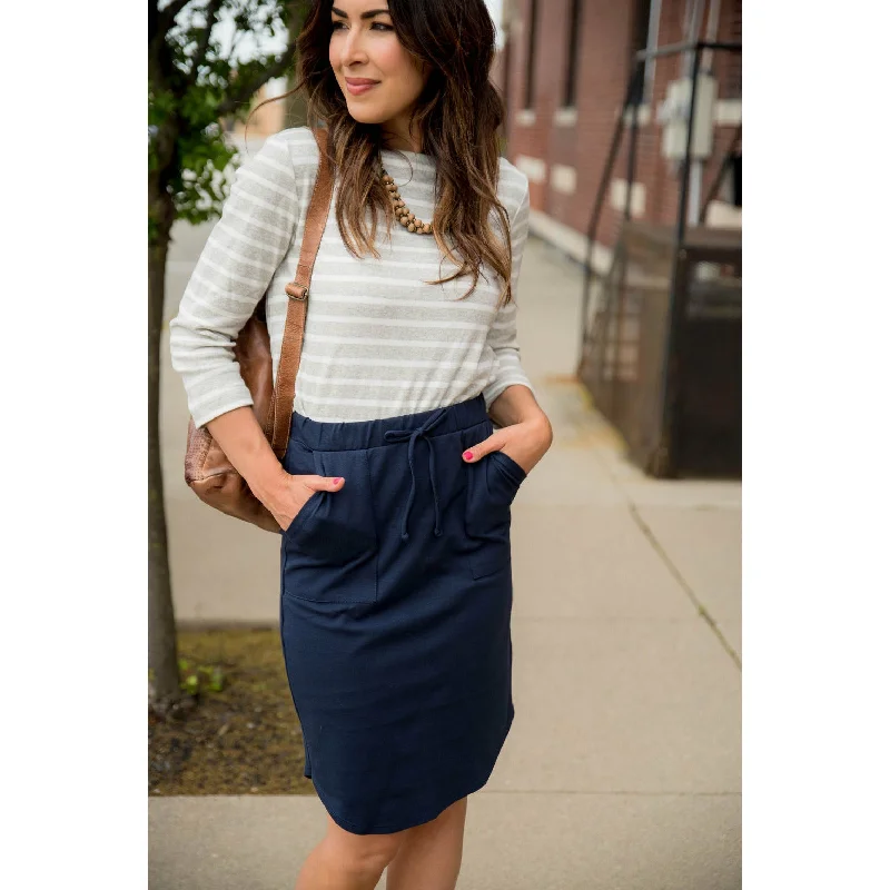 Pocket Tie Skirt