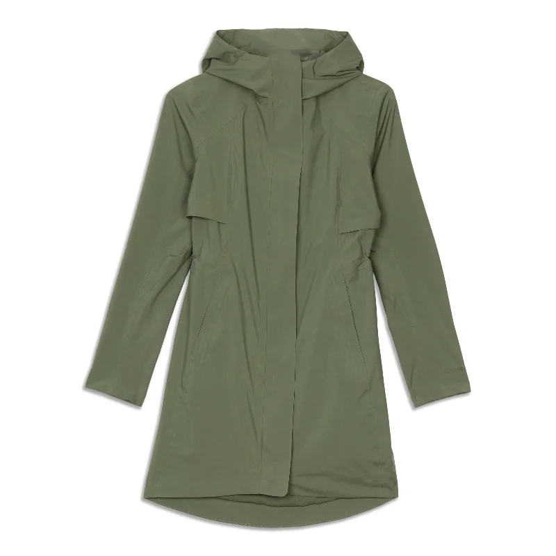 Timeless Layers Exquisite Fabrics Rain Rebel Jacket - Resale