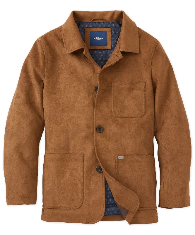 Hart Schaffner Marx Micro Suede Chore Coat