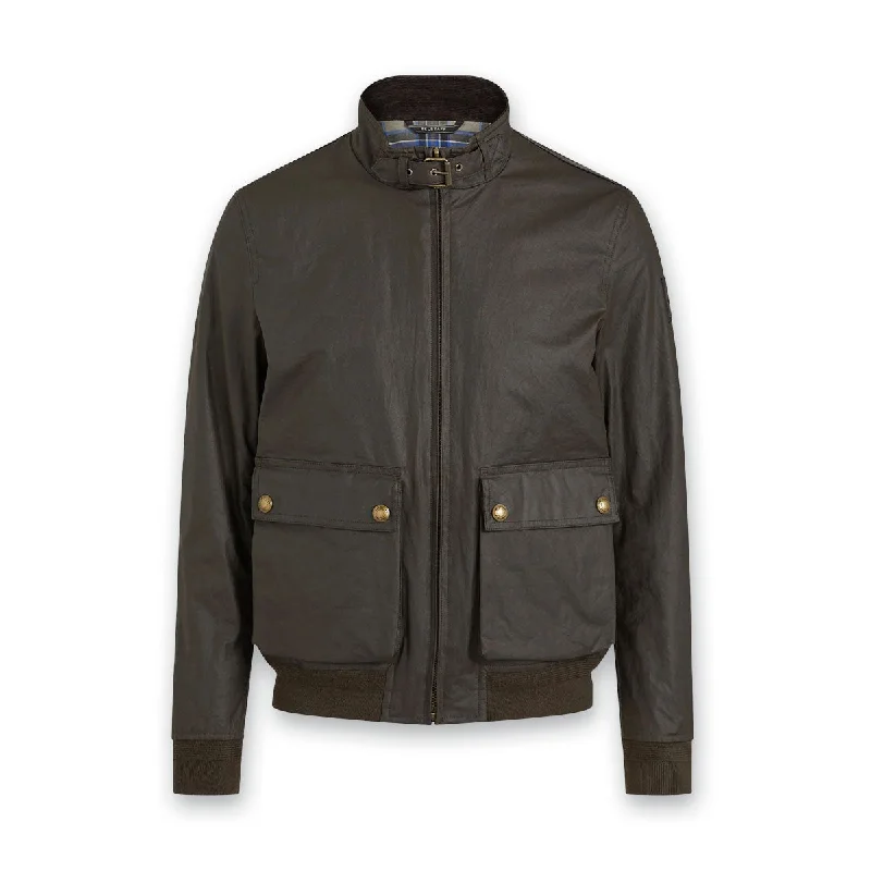 Belstaff - Scouter Wax Jacket in Faded Olive