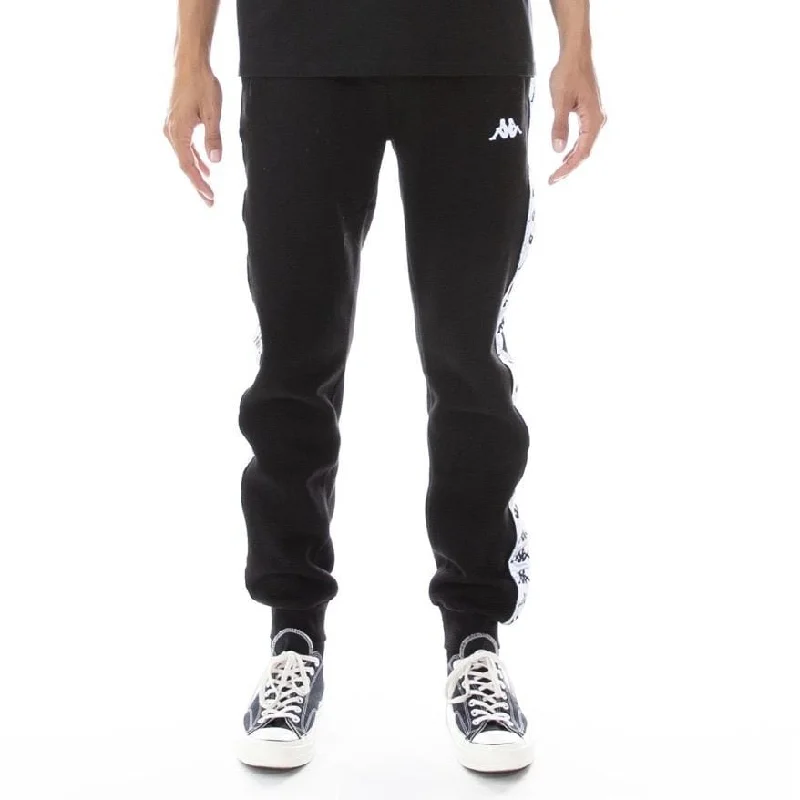 Kappa 222 Banda Dariis Reflective Sweatpant Blk