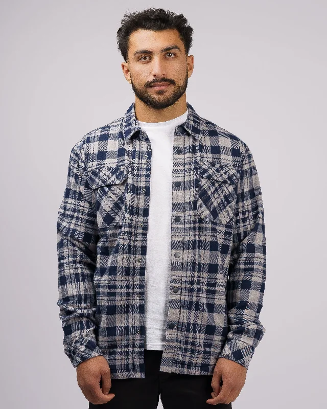 Lines L/S Flannel Jacket