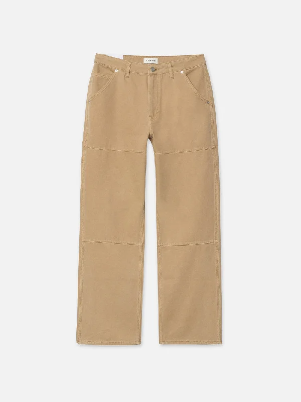 Canvas Workwear Pant -- Dusty Khaki