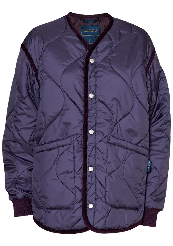 Quilt Liner Mens Jacket Royal Purple